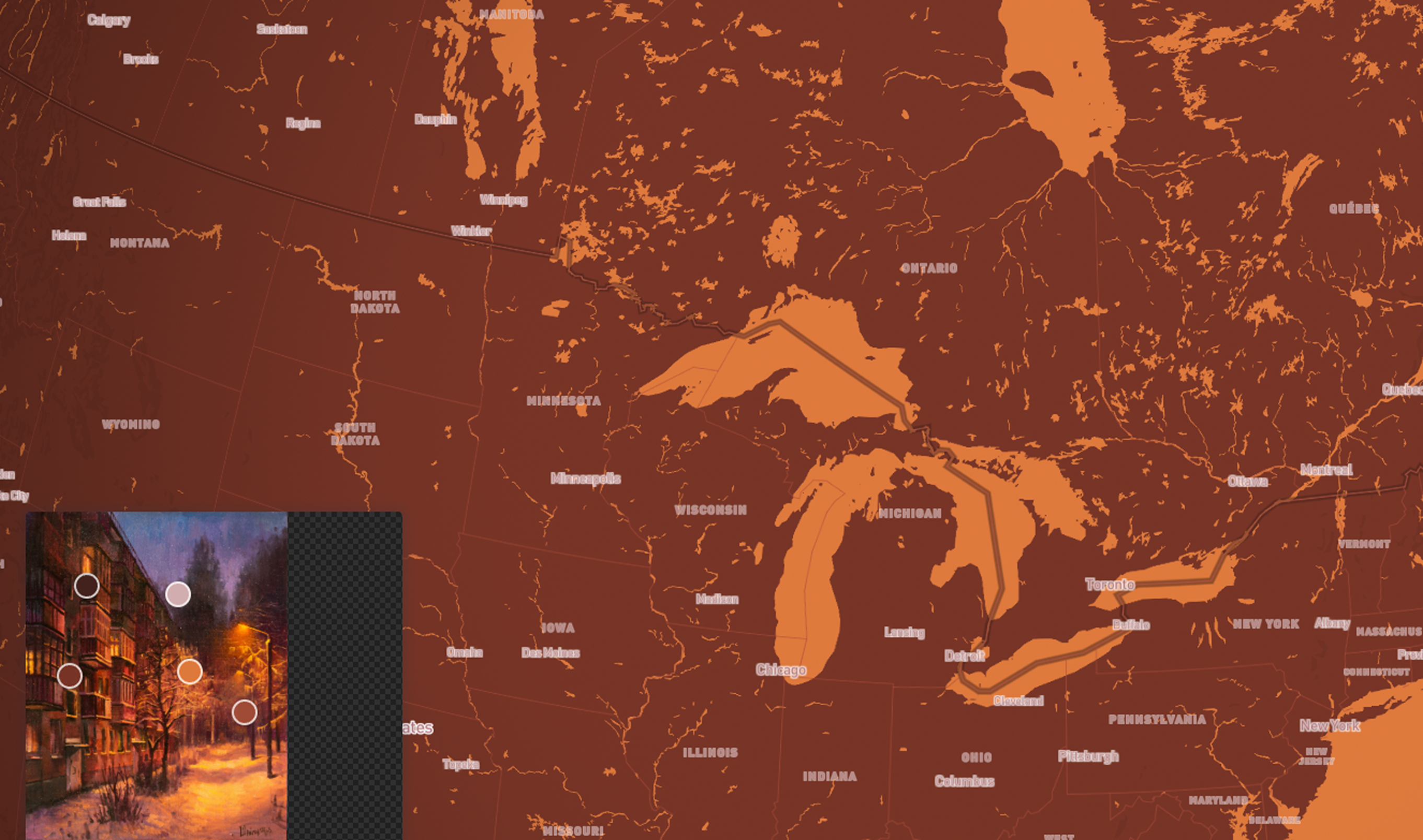 Experimenting with random images